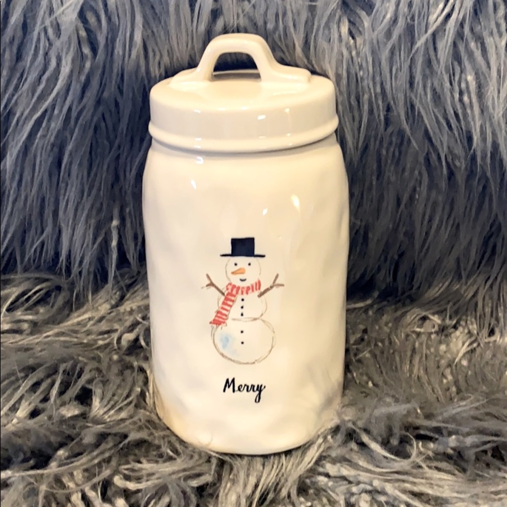 Rae Dunn MERRY Canister
